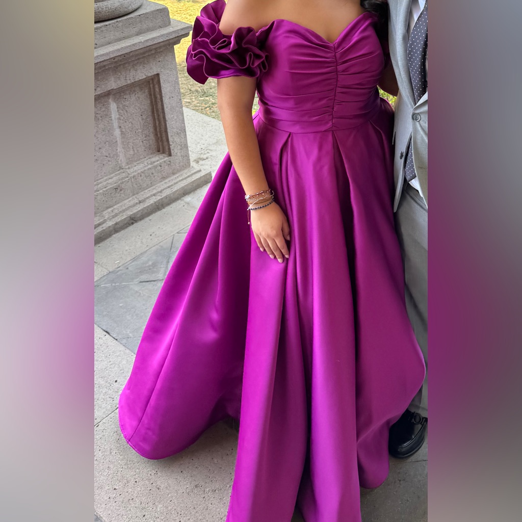 Terani Couture Fuchsia Prom Dress